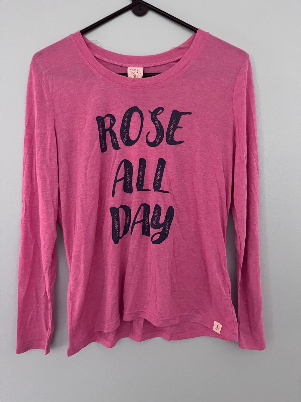 BRAND NEW Rose All Day Longsleeve Sleep Shirt MEDIUM